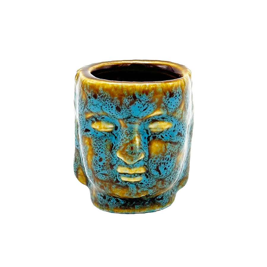 Buddha Head Ceramic Shot Glass- 2oz - Headshop.com