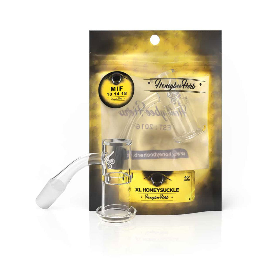 HONEYSUCKLE XL QUARTZ BANGER - 45° DEGREE | YL - Headshop.com
