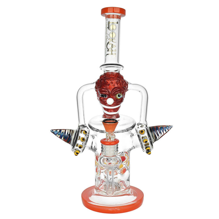 Lookah Crazy Clown Recycler Water Pipe - 13" / 14mm F - Headshop.com