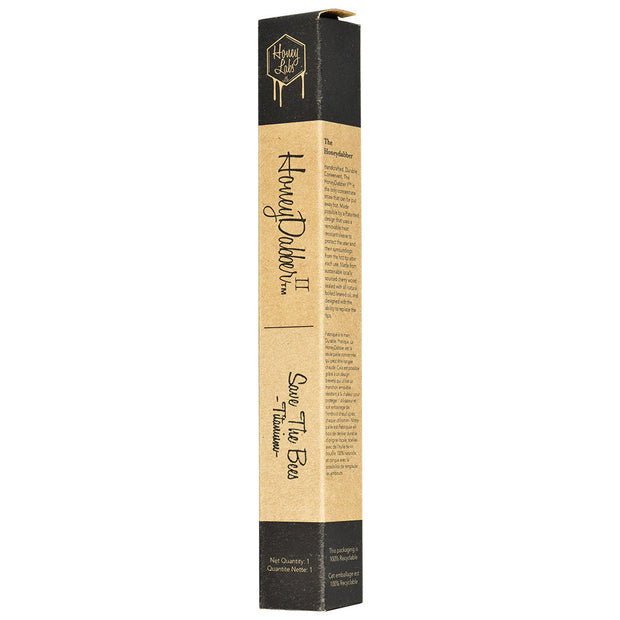 Honey Dabber II Cherry Wood Dab Straw - Headshop.com