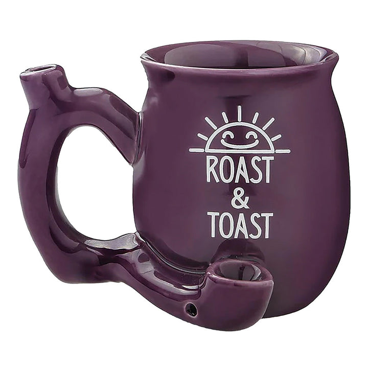 PURPLE CHUBBY PREMIUM ROAST & TOAST PIPE MUG