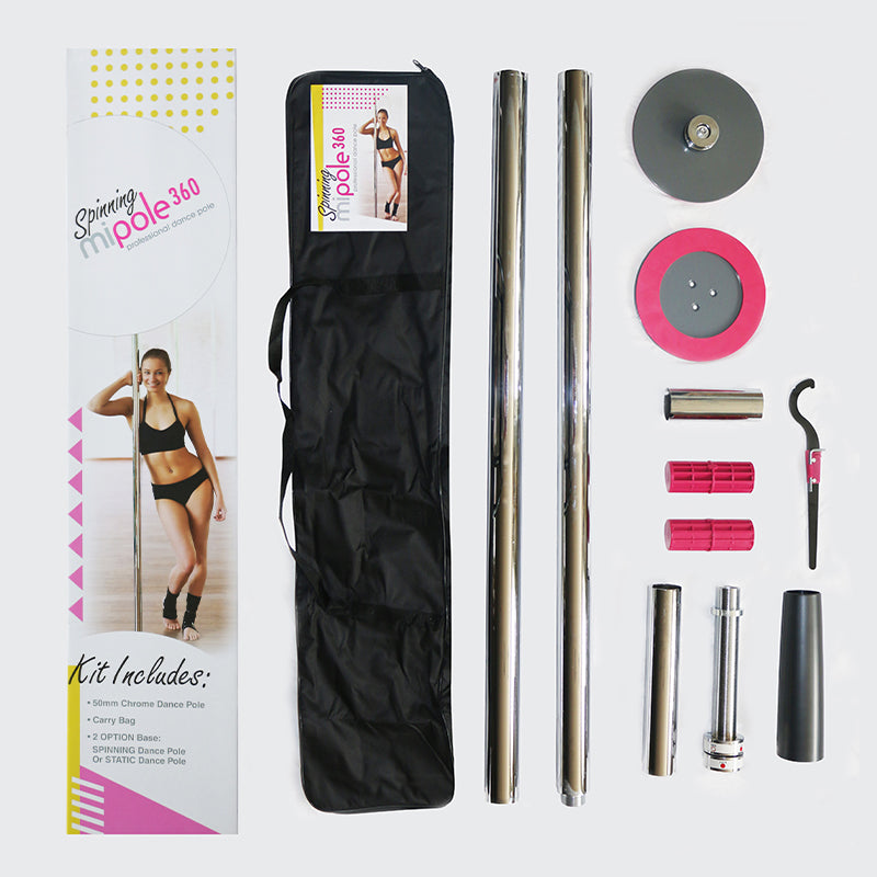 MI-Pole Professional Spinning Dance Pole 9ft/Pads - Headshop.com