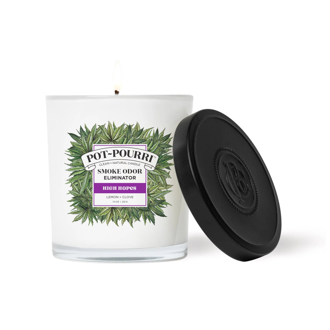 Pot~Pourri Smoke Odor Eliminator Candle - Headshop.com
