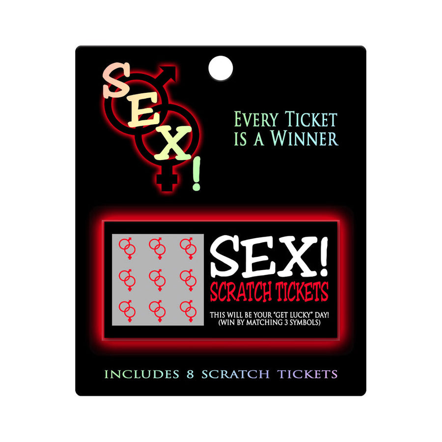 Sex Scratch Tickets 8-Pack - Headshop.com