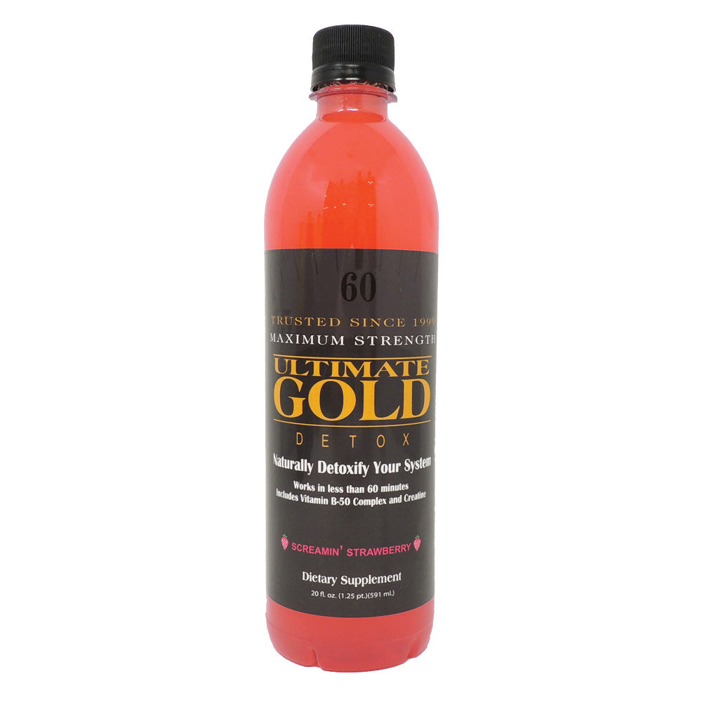 Ultimate Gold Detox Drink - 20oz - Headshop.com