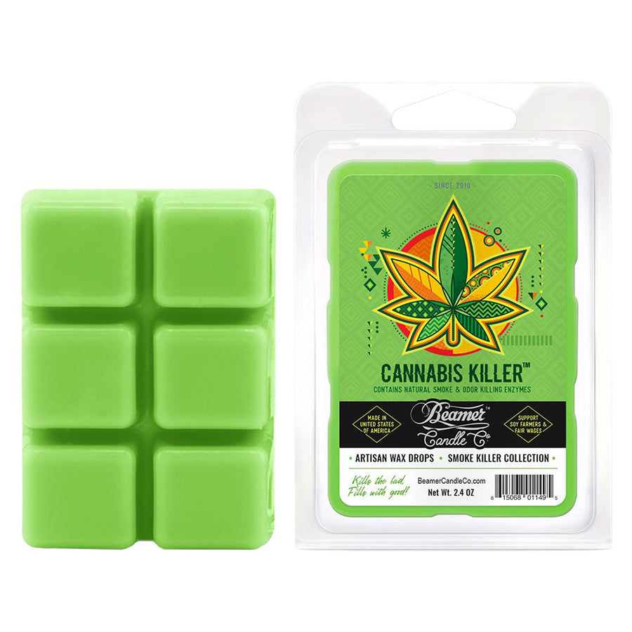 Beamer Candle Co. Artisan Wax Drops | Cannabis Killer | 2.4oz | 12pc Display - Headshop.com