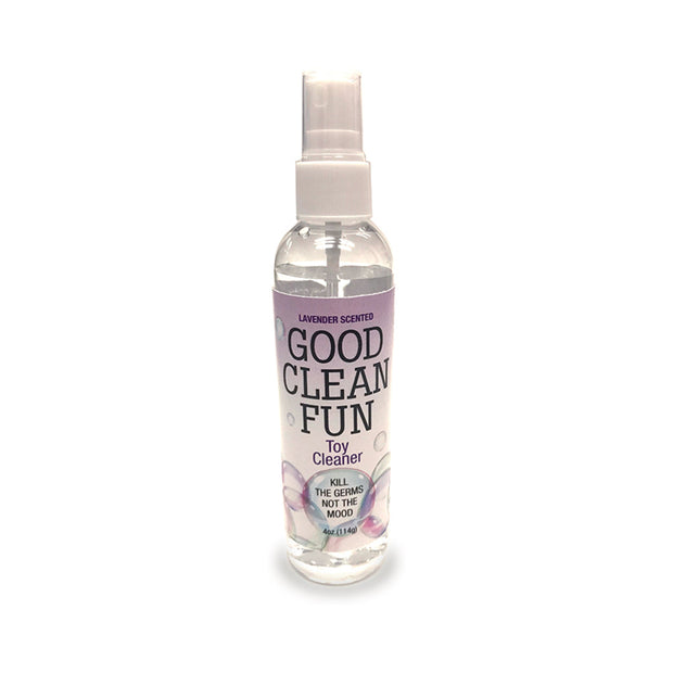 Good Clean Fun Toy Cleaner Lavender 118 ml / 4 oz. - Headshop.com