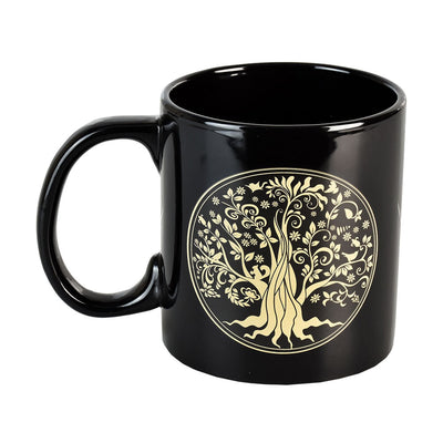 Tree of Life Ceramic Drinking Mug | 22oz - Headshop.com