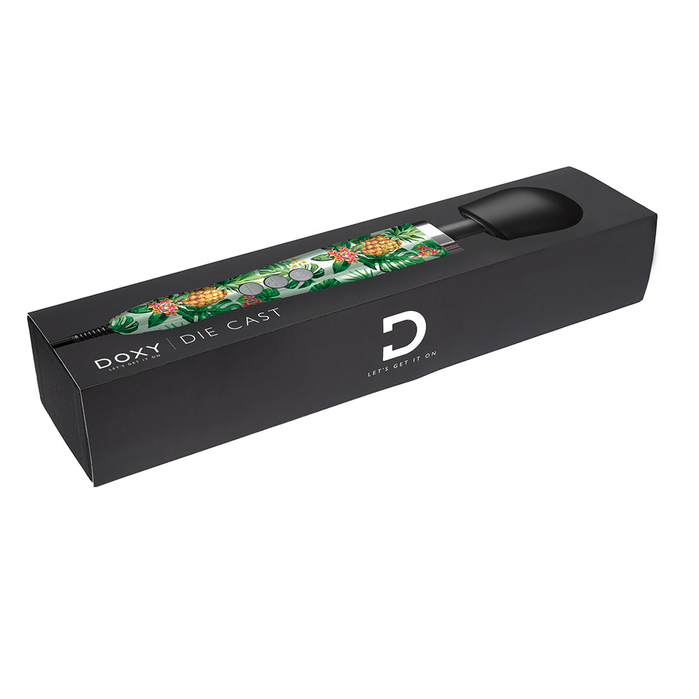 Doxy Die Cast Wand Vibrator Pineapple - Headshop.com