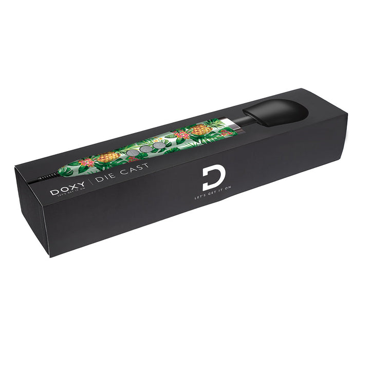 Doxy Die Cast Wand Vibrator Pineapple - Headshop.com