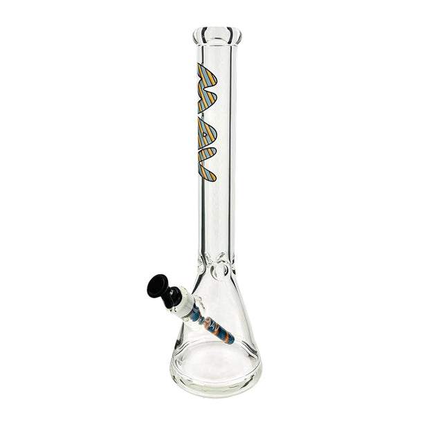MAV Glass 18" Classic Wigwag Beaker - Headshop.com