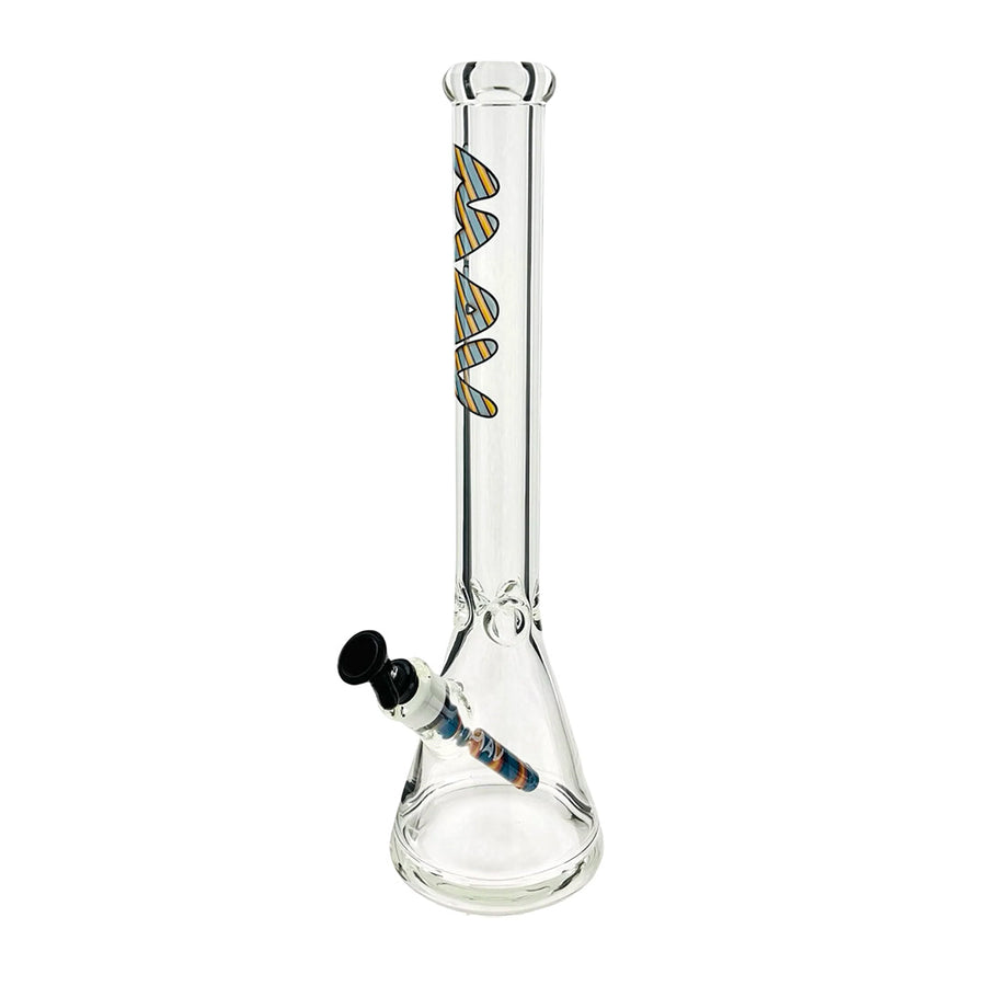 MAV Glass 18" Classic Wigwag Beaker - Headshop.com