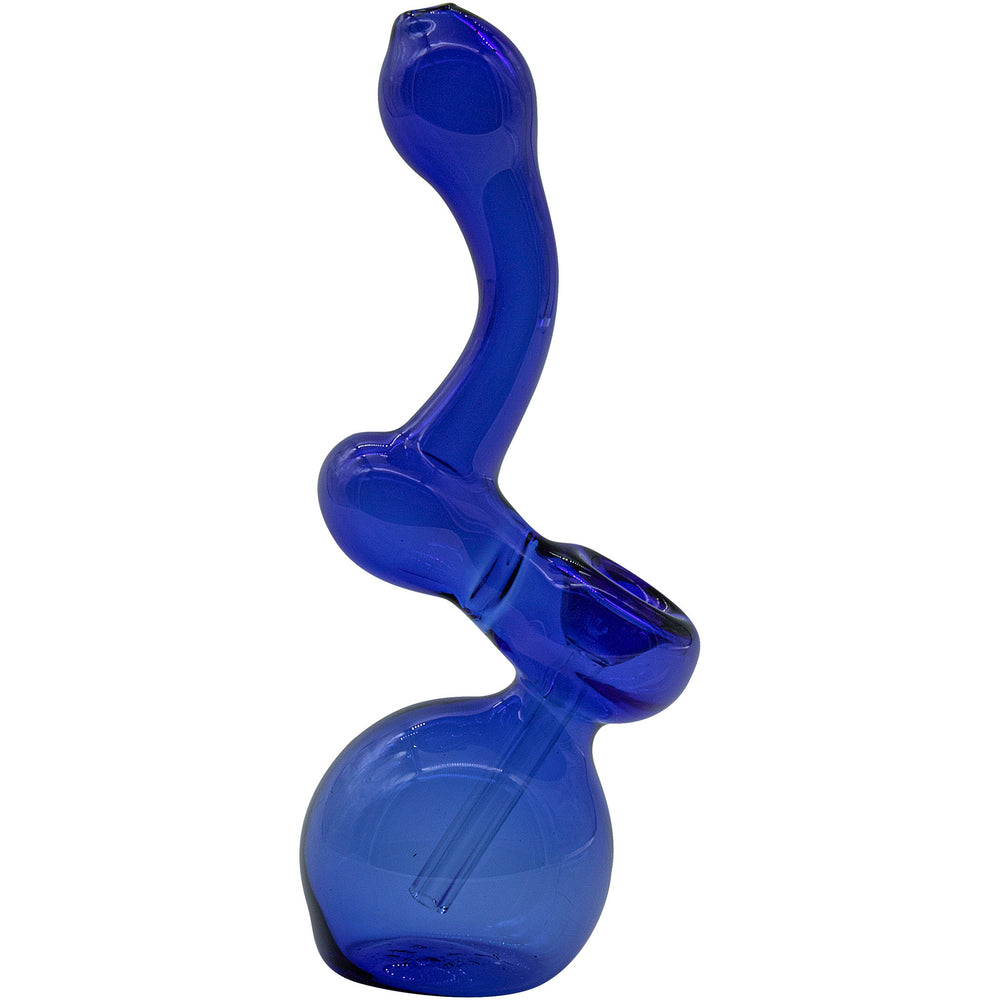 LA Pipes "Sherbub" Glass Sherlock Bubbler Pipe (Various Colors) - Headshop.com