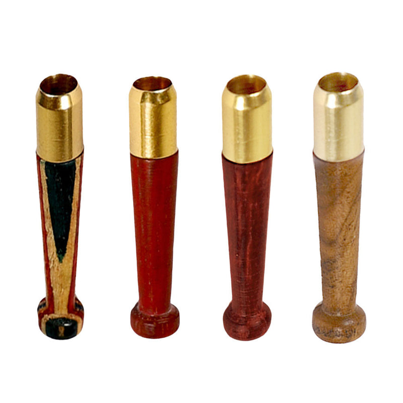 Wood Taster Bat w/ Brass Tip | Colors Vary - Headshop.com