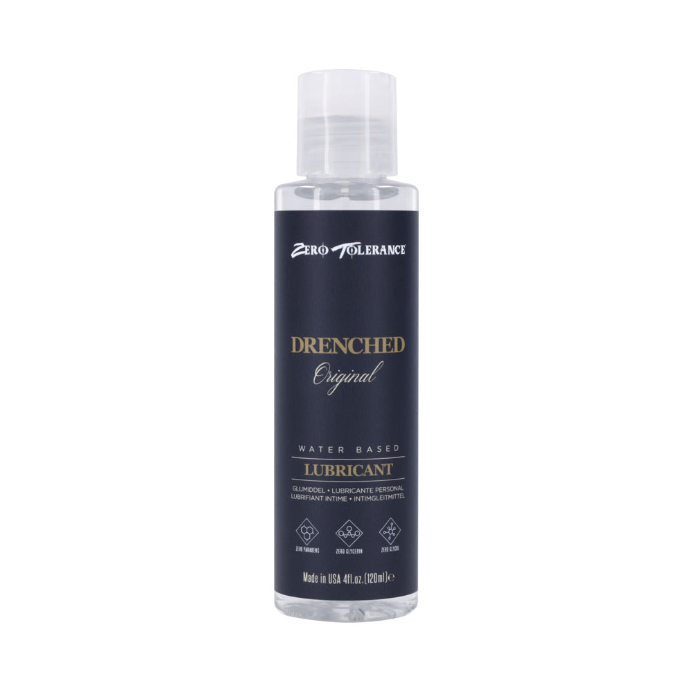 Zero Tolerance Drenched Original Water-Based Lubricant 4 oz. - Headshop.com