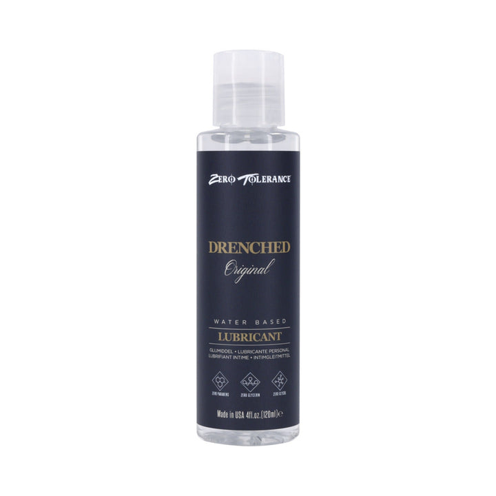 Zero Tolerance Drenched Original Water-Based Lubricant 4 oz. - Headshop.com