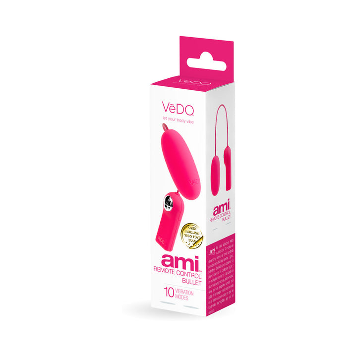 Vedo Ami Remote Control Bullet  Foxy Pink - Headshop.com