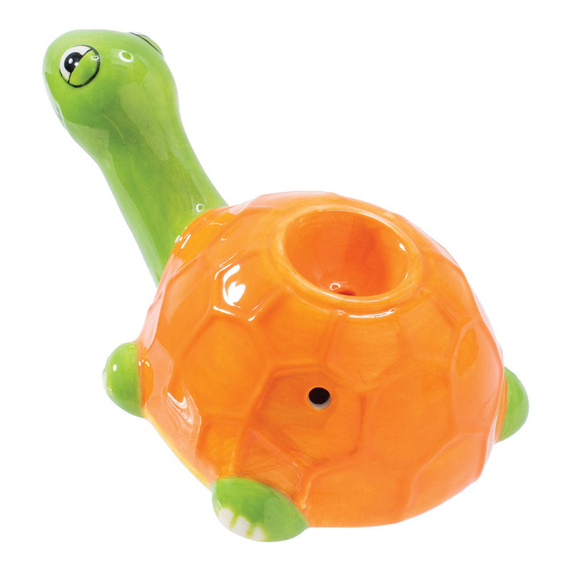 Wacky Bowlz Sea Turtle Ceramic Pipe - 4.5" - Headshop.com