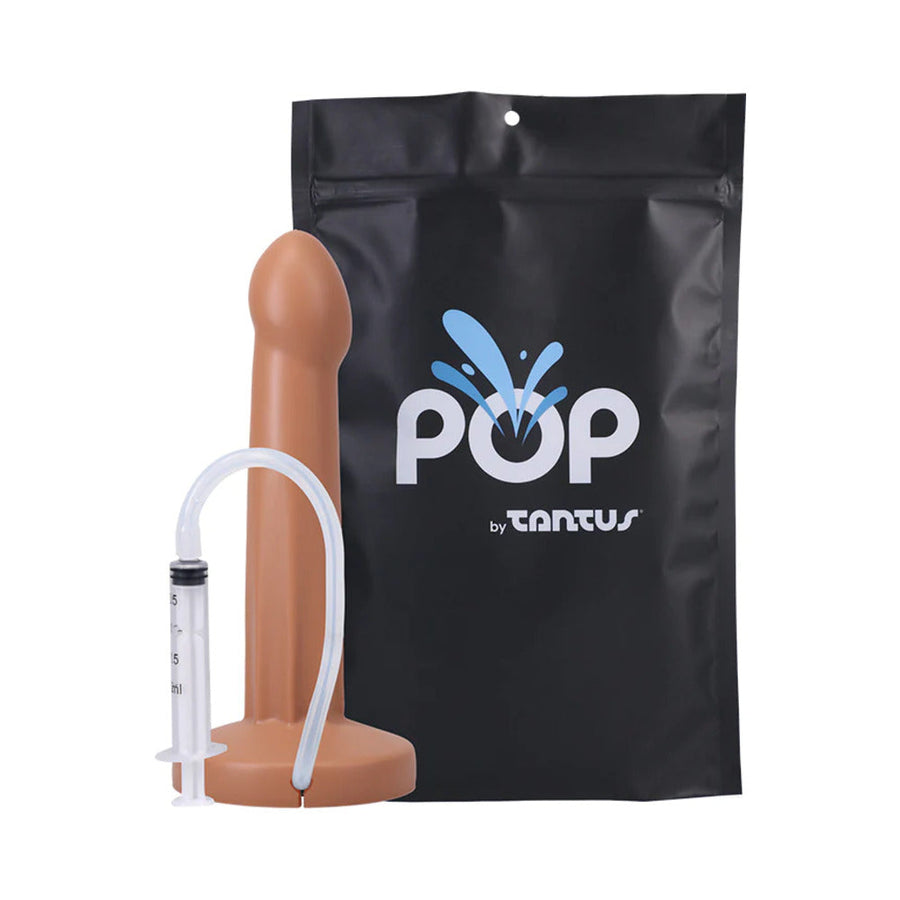 Tantus POP Squirting Dildo Honey (Bag) - Headshop.com
