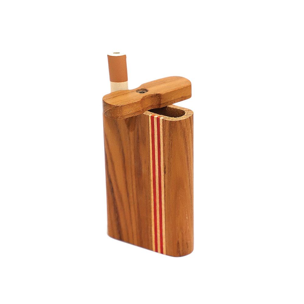 Striped Light Wood Dugout - Headshop.com
