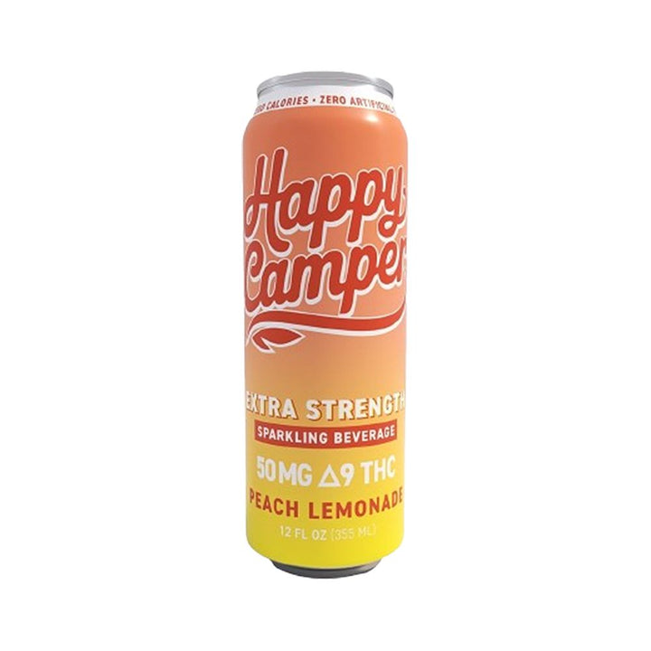 Happy Camper D9 THC Sparkling Beverage | 12oz | 50mg | 12ct Case