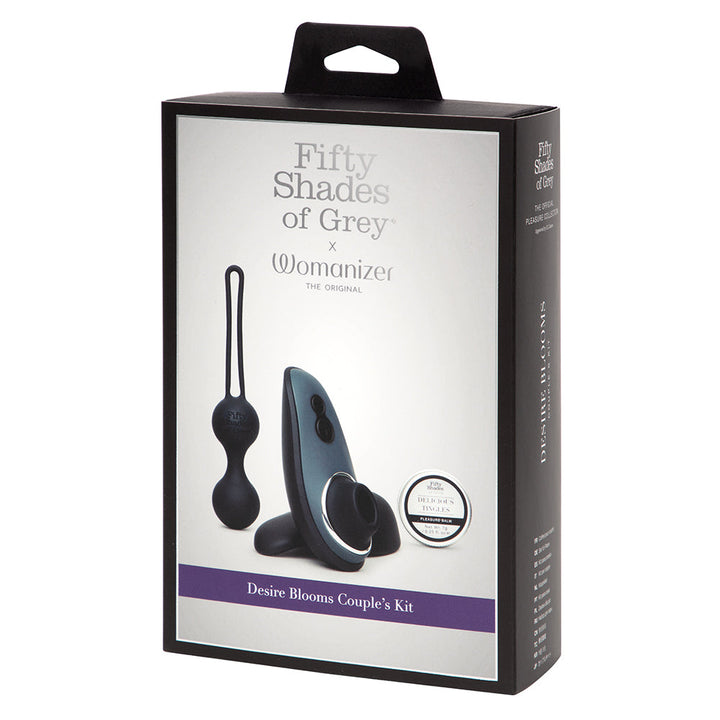 Fifty Shades of Grey Womanizer Desire Blooms Kit Black - Headshop.com