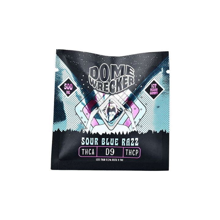 HiXotic Dome Wrecker D9+THCA+THCP Vegan Gummy | 500mg | 20pk - Headshop.com