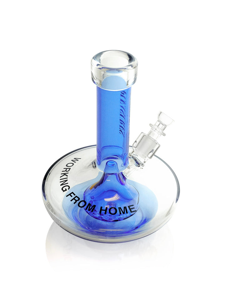 GRAV® Working from Home Small Wide Base Water Pipe - Headshop.com