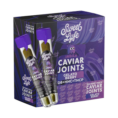 Caviar Joint D8+HHC+THCP - Gelato Berry - Indica - Headshop.com
