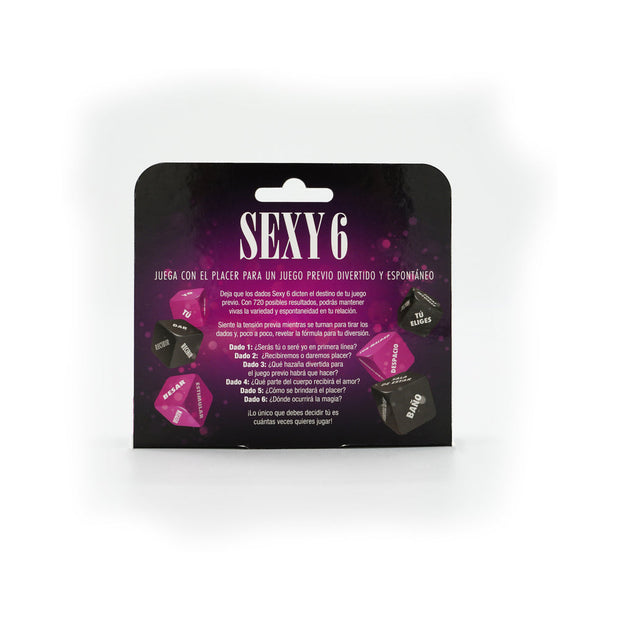Sexy 6 Dice Game Foreplay Edition Spanish - Headshop.com