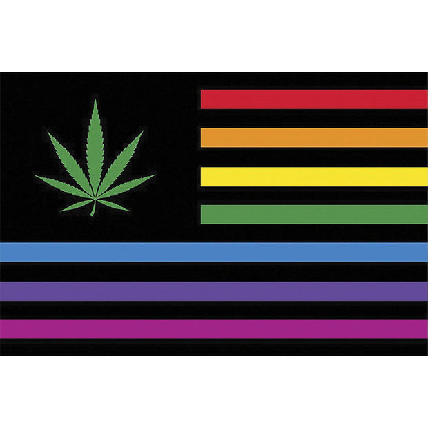 Fujima Hemp Pride Tapestry - 50"x78" - Headshop.com