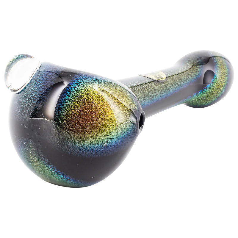 LA Pipes Full Dichro Spoon with Clear Marbles - Headshop.com