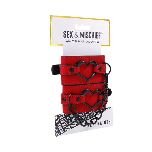 Sportsheets Sex & Mischief Amor Handcuffs - Headshop.com