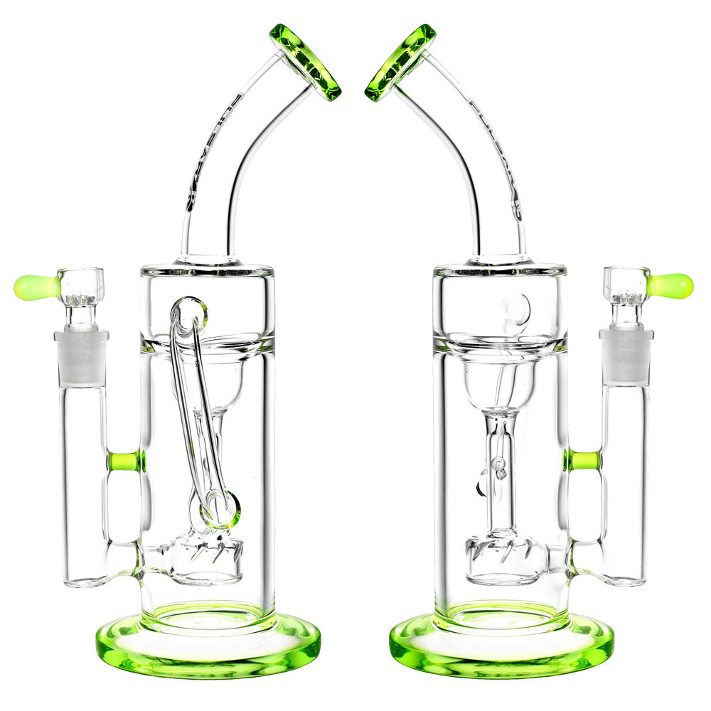 Pulsar Pearl Recycler Water Pipe - 10"/14mm F/Colors Vary - Headshop.com
