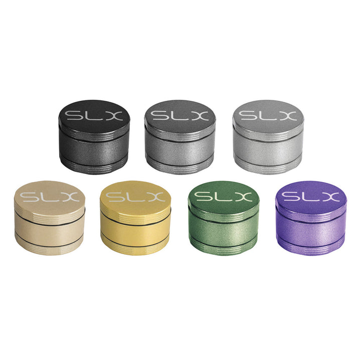 SLX Ceramic Coated Metal Grinder | 4pc | 2 Inch - Headshop.com