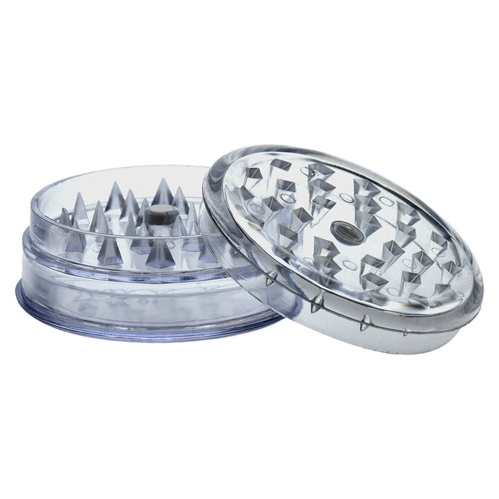Grind-and-Store Acrylic Grinder | 3pc | 2.2" - Headshop.com