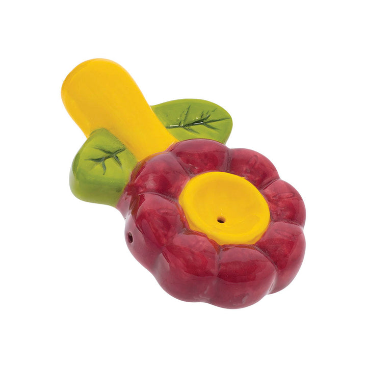 Wacky Bowlz Flower Ceramic Pipe | 3.5" - Headshop.com