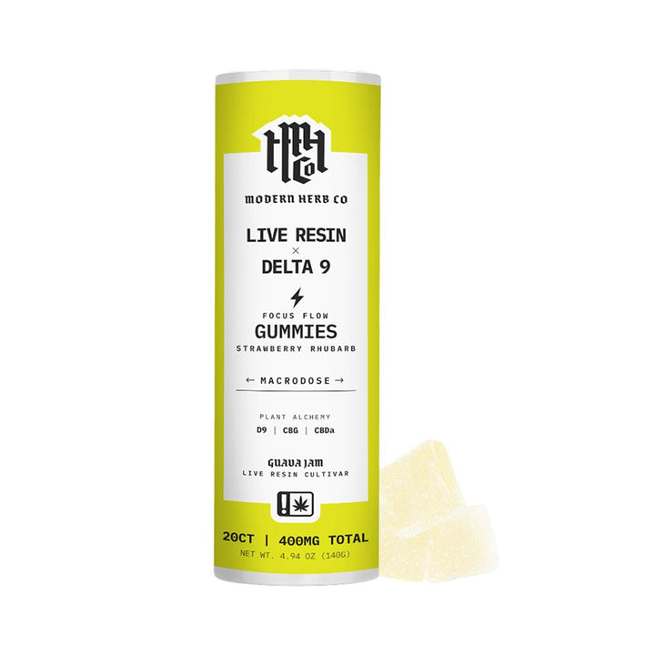 Modern Herb Co Live Resin Delta 9 Macrodose Gummies - Headshop.com