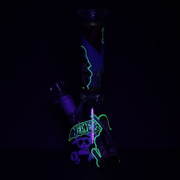 One Treasure Beaker Glass Water Pipe | 10.25" | 14mm F