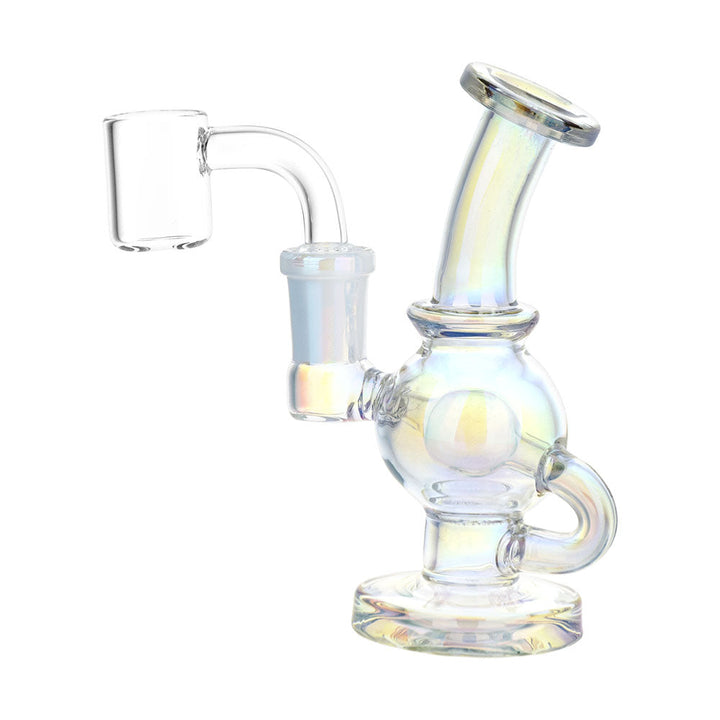 Visible Spectrum Electroplated Glass Ball Rig - 4.75" / 14mm F / Colors Vary - Headshop.com