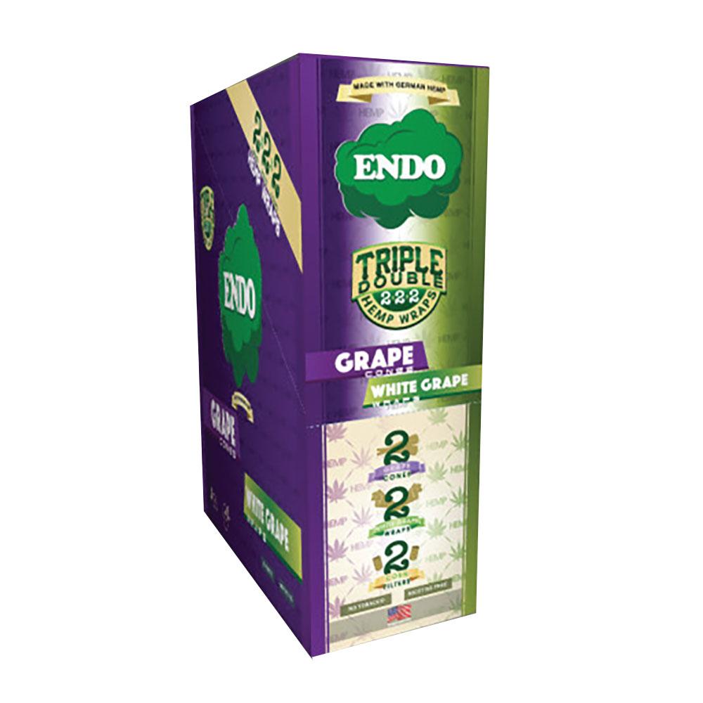 Endo Triple Double Hemp Wraps / Cones Combo - Headshop.com