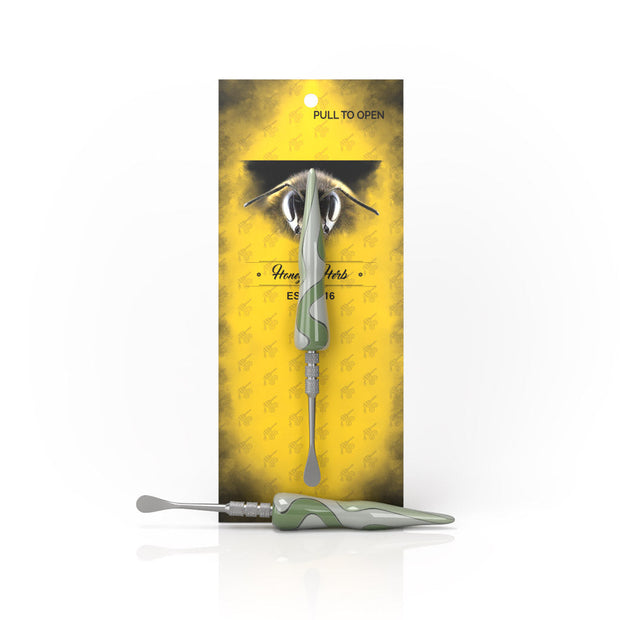 Honeybee herb Swirl Tide Dab Tool - Headshop.com
