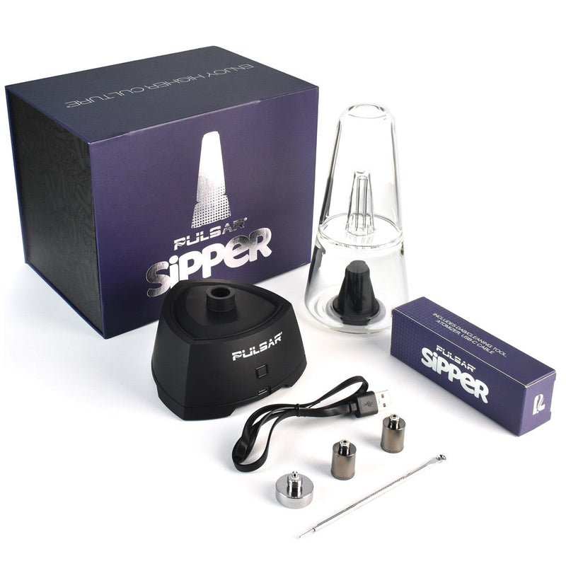 Pulsar Sipper Wax & 510 Cartridge Vaporizer Bubbler - Headshop.com