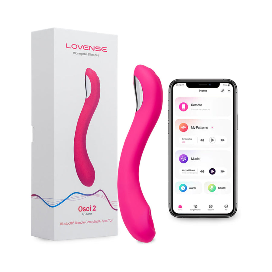 Lovense Osci 2 Bluetooth Programmable G-Spot Toy - Headshop.com