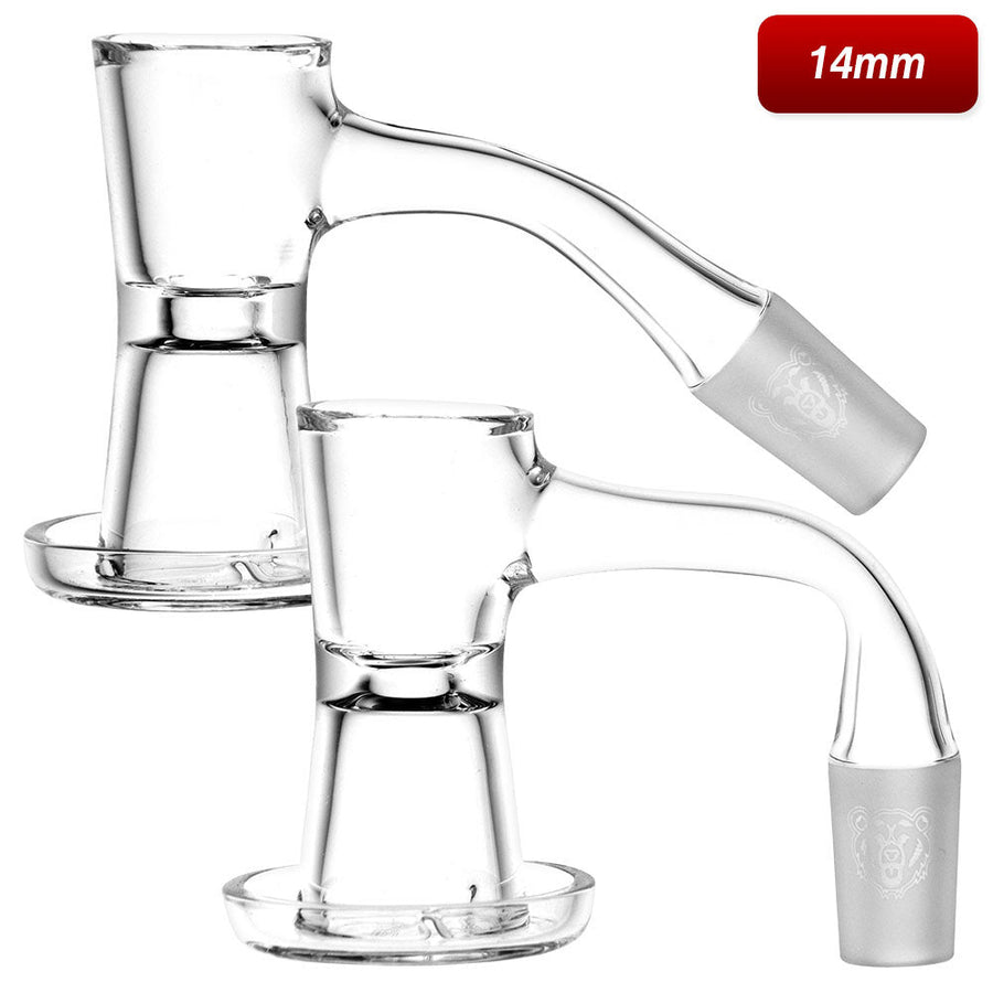 Bear Quartz Hourglass Slurper Banger | 14mm M - Headshop.com