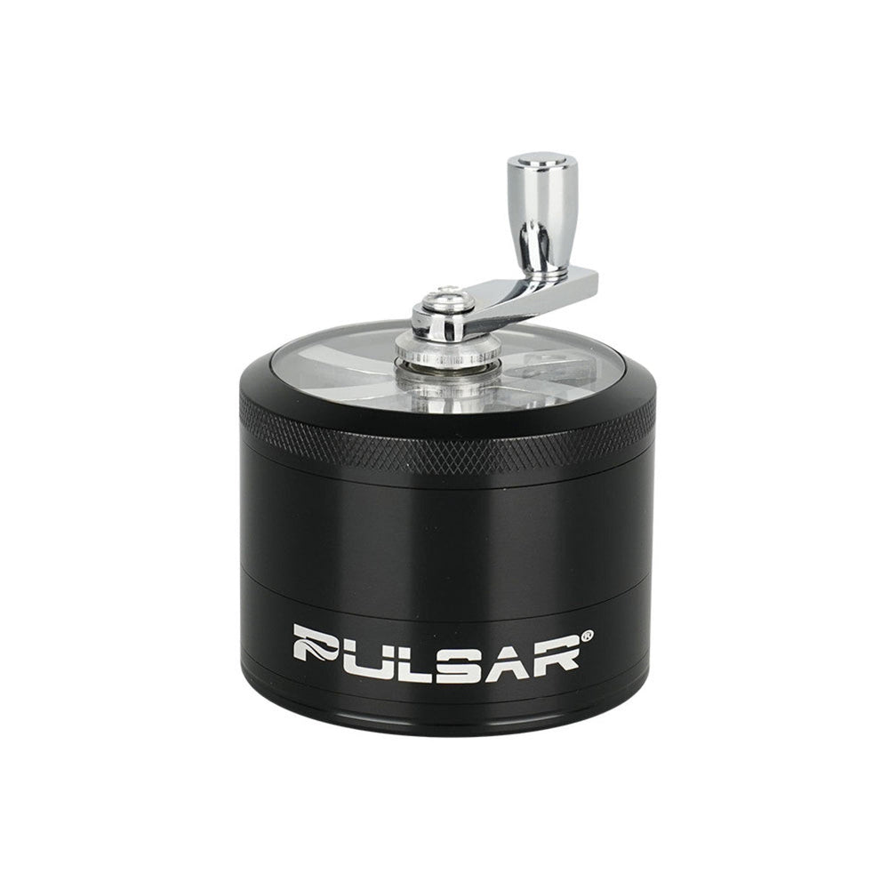 GR764 Pulsar Aluminum Crank Grinder 4pc / 2.5" - Headshop.com