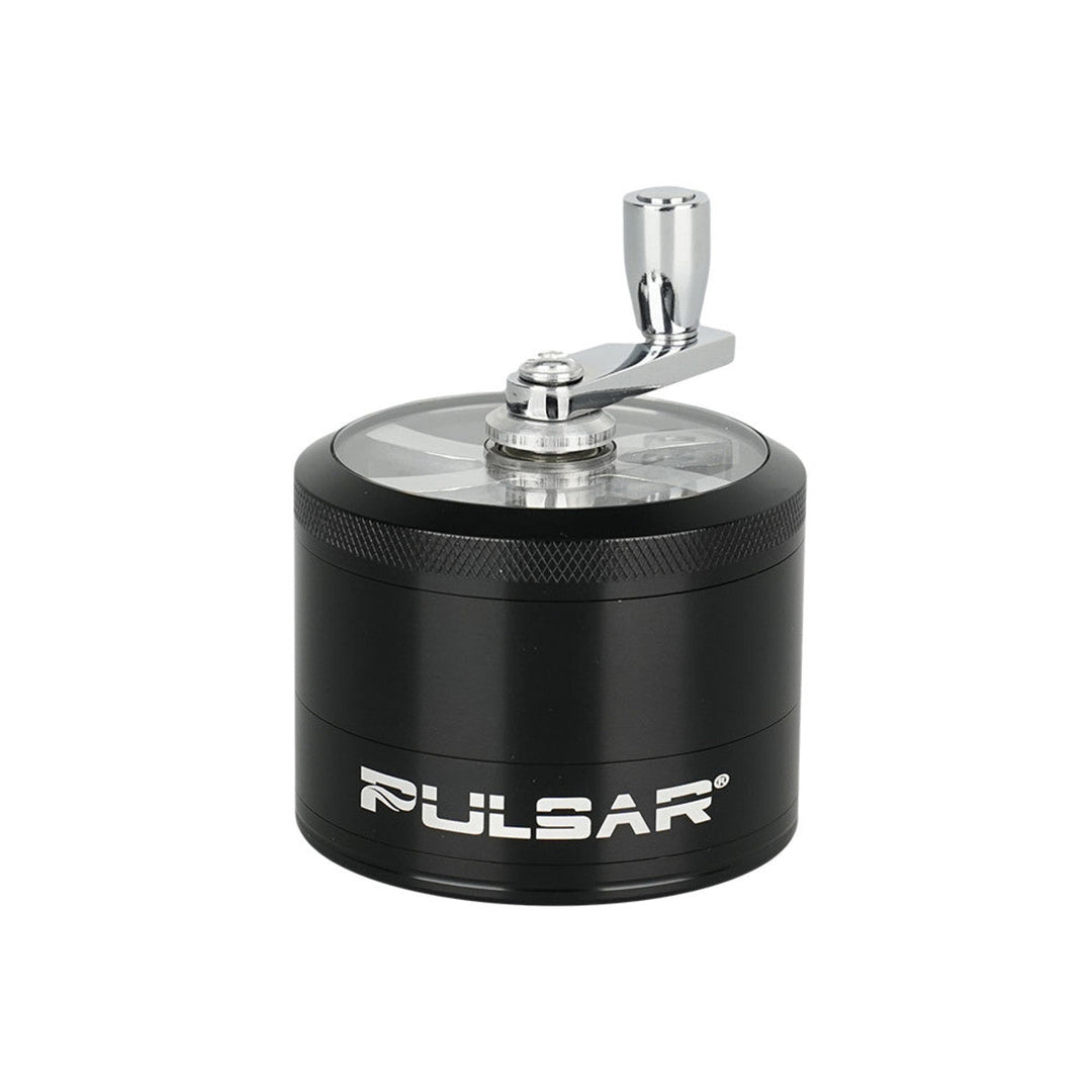 GR764 Pulsar Aluminum Crank Grinder 4pc / 2.5" - Headshop.com
