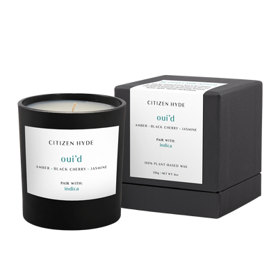 Oui'd Citizen Hyde Candle - Pair with Indica - Headshop.com