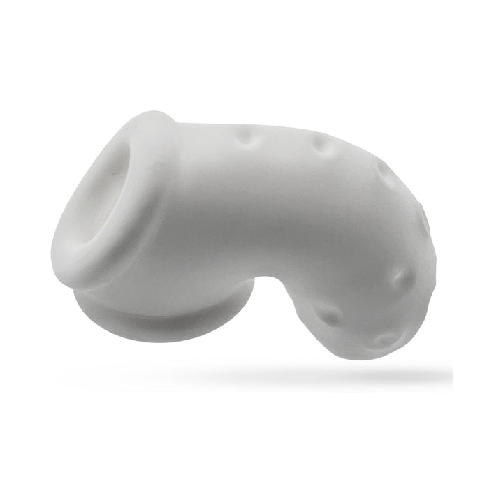OxBalls Airlock Air-Lite Vented Chastity White Ice - Headshop.com