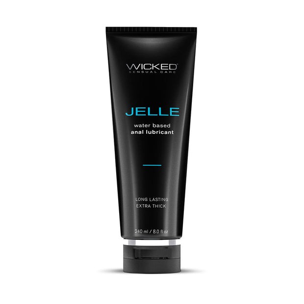 Wicked Jelle Water-Based Anal Lubricant 8 oz. - Headshop.com